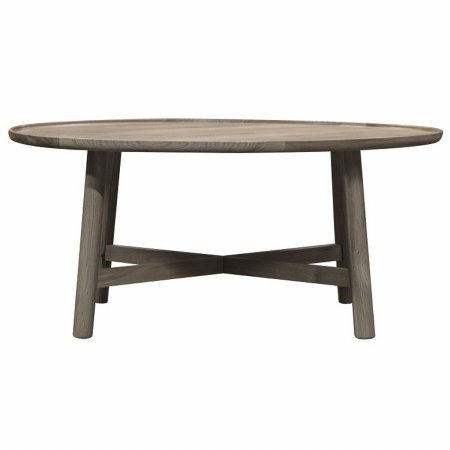 Gallery - Kingham Round Coffee Table Grey